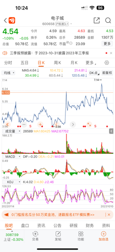 电子城股票最新动态，市场走势及前景展望